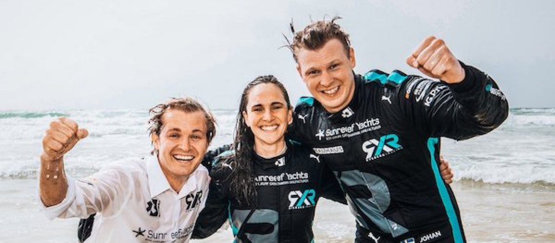 Nico Rosberg, Molly Taylor en Johan Kristoffersson