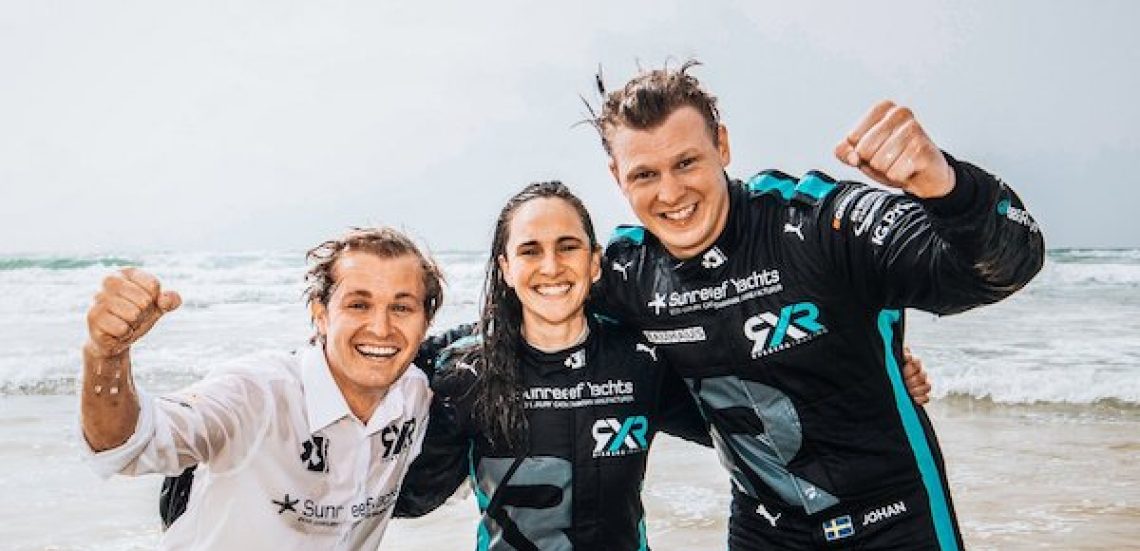 Nico Rosberg, Molly Taylor en Johan Kristoffersson