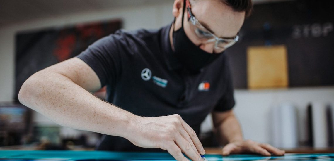 Mercedes F1 team