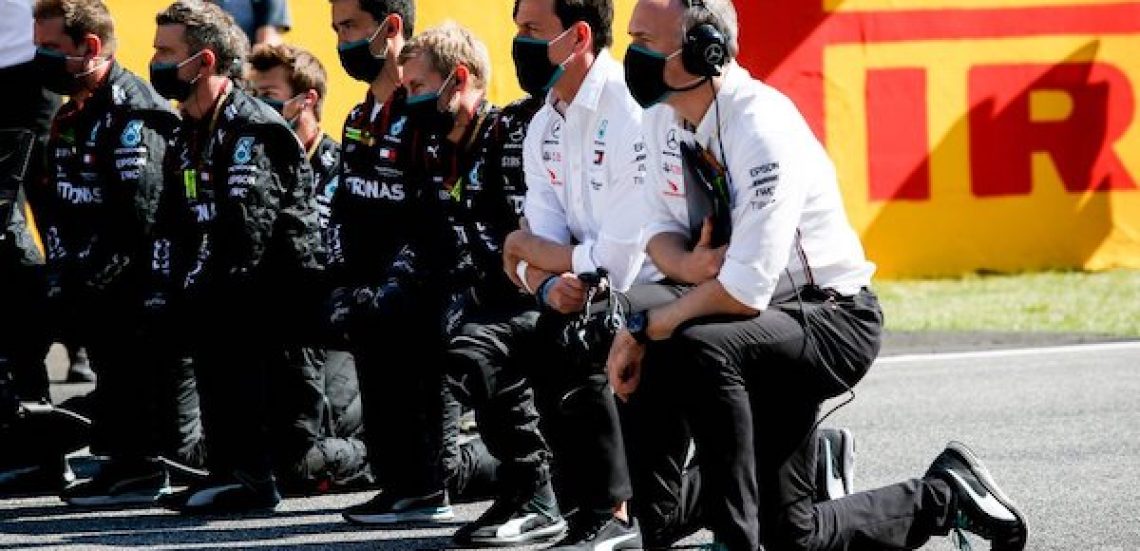Mercedes F1 team