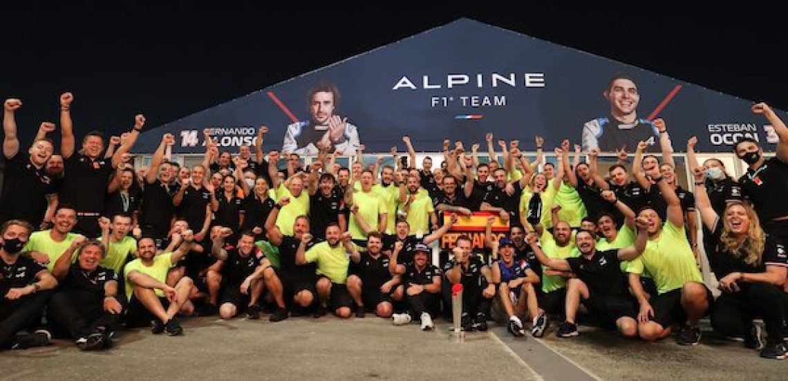 Alpine F1 team