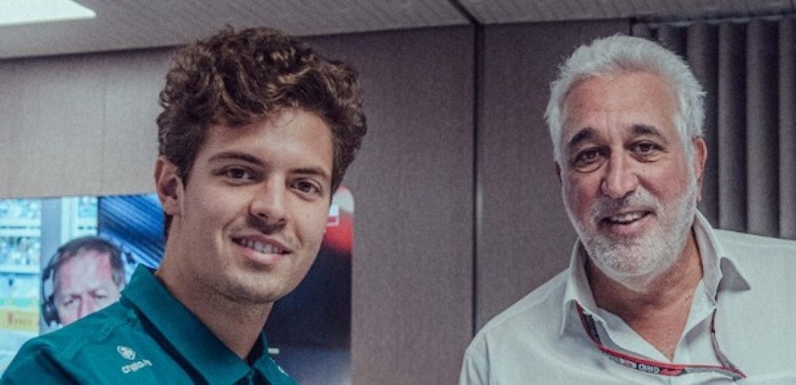 Felipe Drugovich en Lawrence Stroll