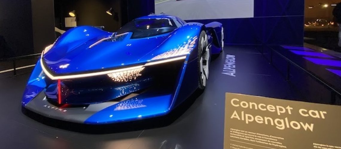 Alpine concept car op het Autosalon in Brussel 2023 - F1journaal.be