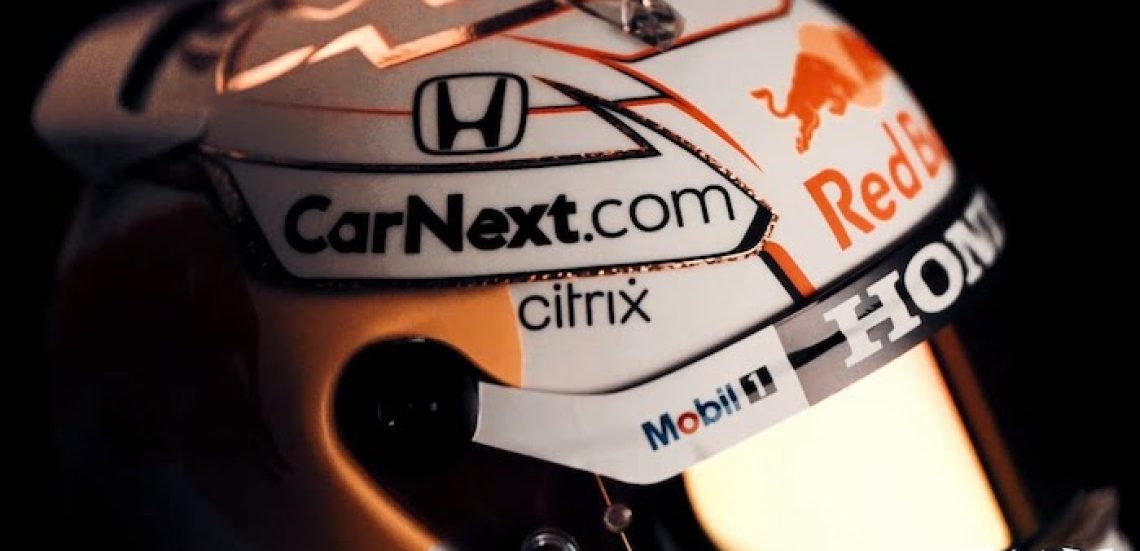 Max Verstappen F1-helm
